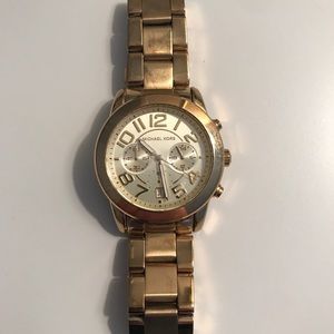 Michael Kors Gold Chronograph Watch